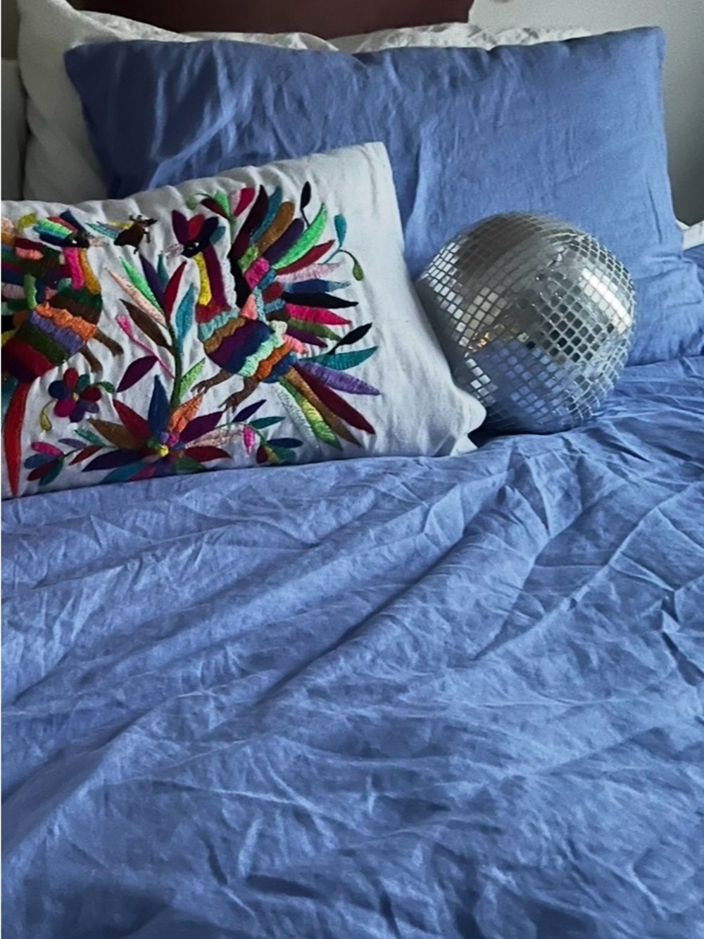 Bed Threads Linen Duvet (KING) + 2 matching pillowcases $150